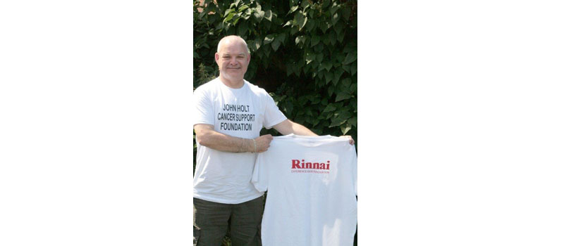 Rinnai goes the extra mile for cancer charity