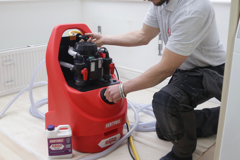 VIDEO GUIDE: Powerflushing a central heating system