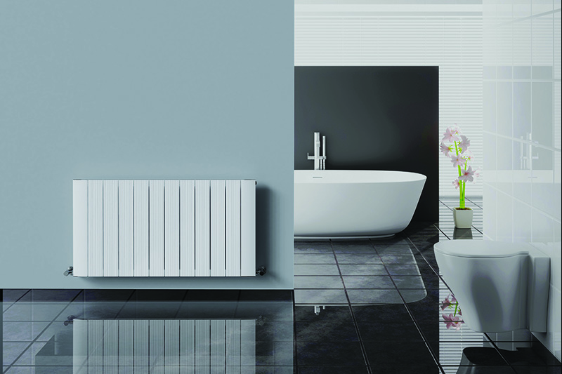 The popularity of designer rads in bathrooms