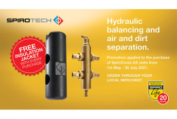 Spirotech launches SpiroCross insulation jacket promotion