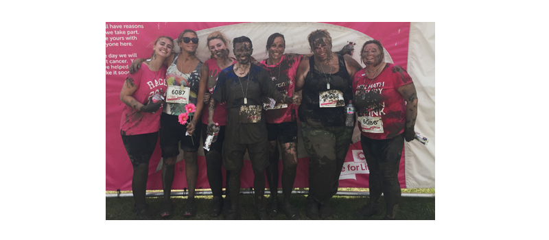 Swale ladies take to the mud for charity