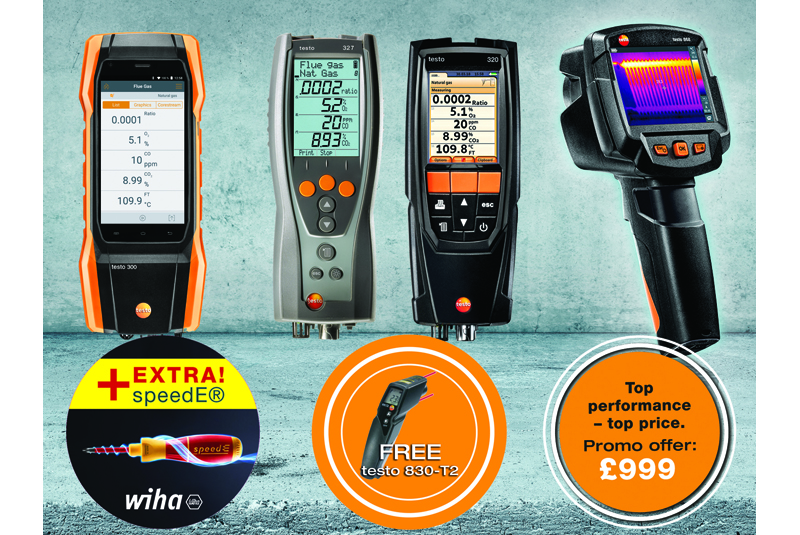 Testo’s autumn offers for heating engineers