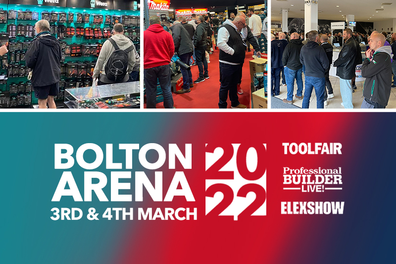 Toolfair, ElexShow and ProBuilderLive 2022: What to expect…