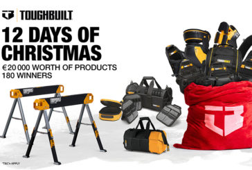 €20,000 worth of products up for grabs with ToughBuilt’s 12 days of Christmas giveaway