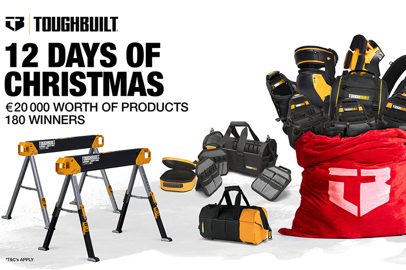 €20,000 worth of products up for grabs with ToughBuilt’s 12 days of Christmas giveaway