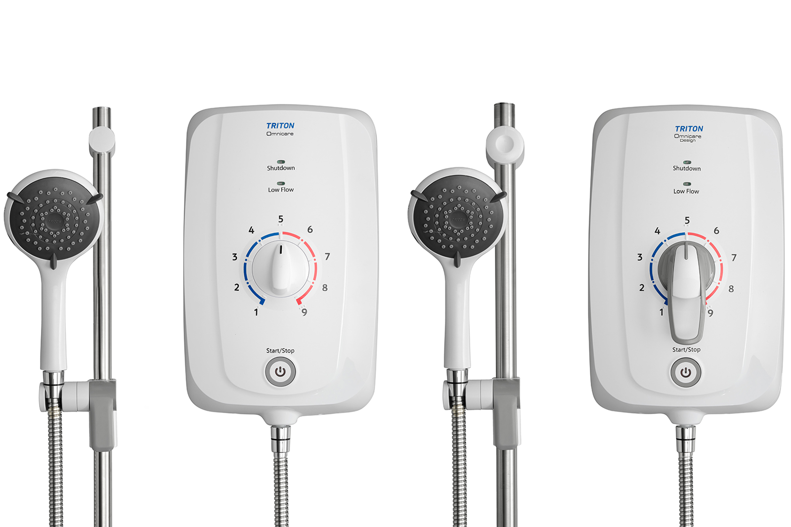Triton | expanded Omnicare electric shower range