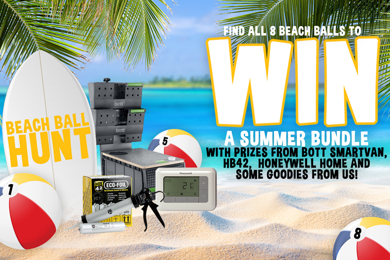 COMPETITION: TradesTed’s beach ball bonanza!