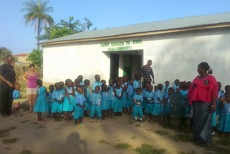 Twyford supports a new pre-school in Gambia
