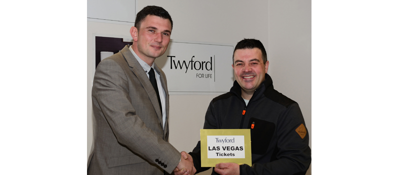 Twyford announces lucky winner