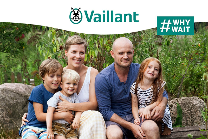 Vaillant’s Why Wait campaign returns to TV screens this winter