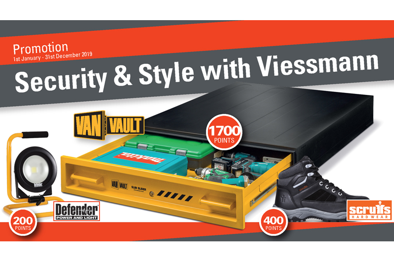 Viessmann offers free products to fight van tool theft