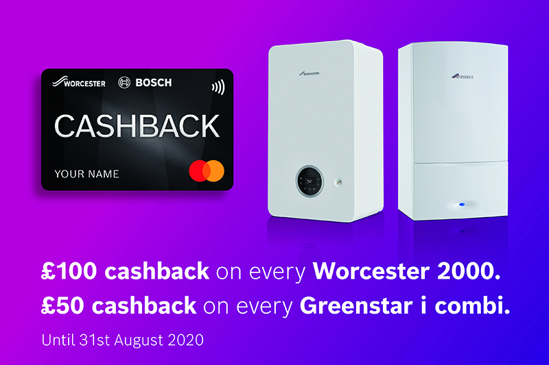 Cashback offer available on the Greenstar i combi